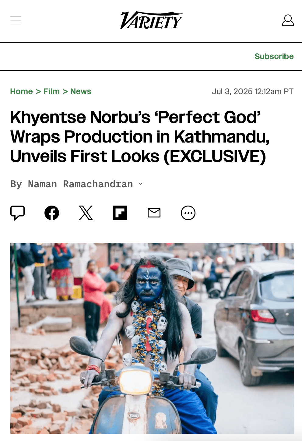 Baharupiya - Perfect God poster